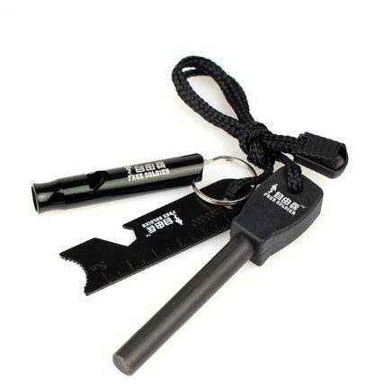 Survival Flintstone Whistle Fire Starter