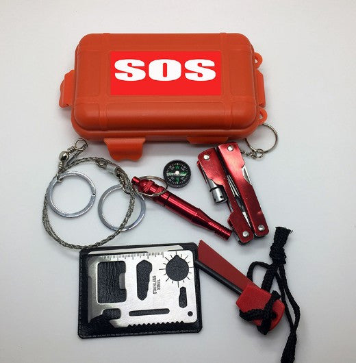Box SOS Equipment For Camping Hiking