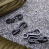 10PCS Mini Spring Claps Quick-draw Survival Kits