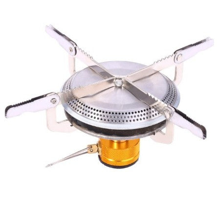 Stainless Steel Mini Camping BBQ Gas Stove